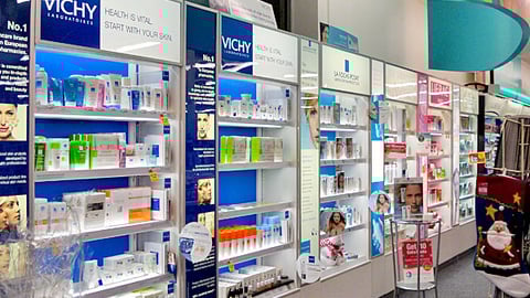 CVS Premium Skincare In-Line Displays