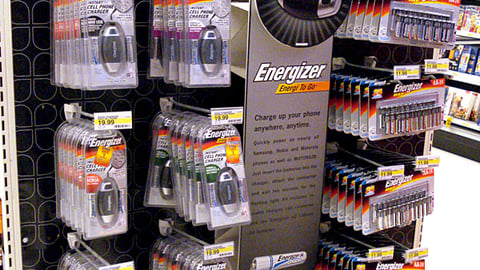 Target Energizer To Go Endcap