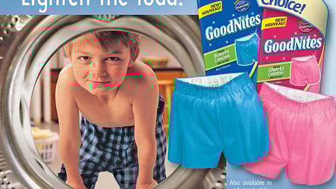 Huggies GoodNites Sign