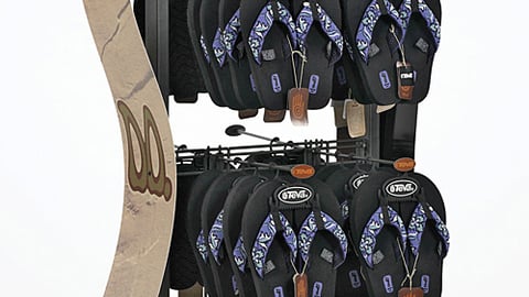 Teva Flip-Flops Floorstand