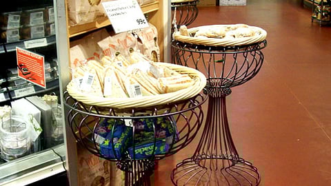 Whole Foods Metal Dump Bins