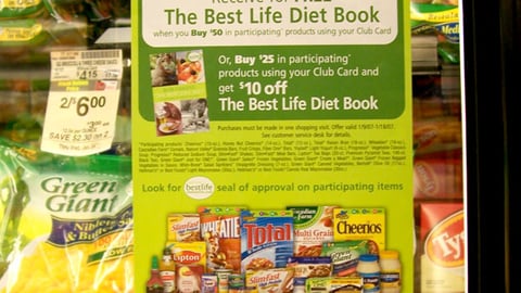 Safeway 'Best Life' Freezer Cling