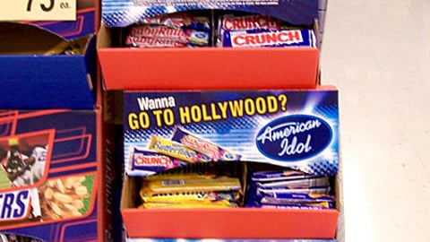 Nestle 'American Idol' Game Shipper