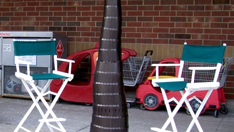 'Beach in a Box Cafe' Heat Lamp