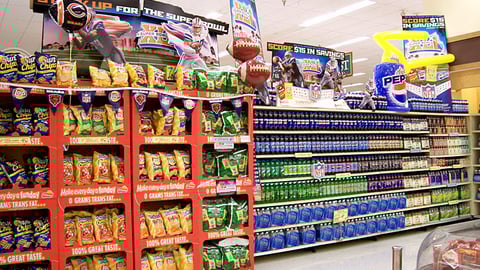 PepsiCo Super Bowl Signage