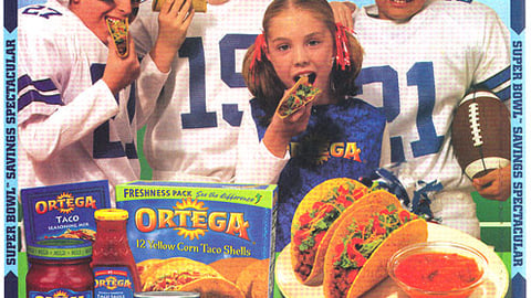 Ortega Super Bowl Rebate FSI