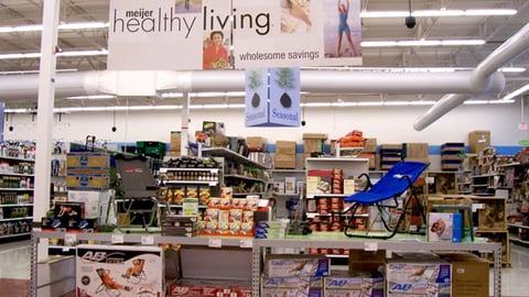 Meijer 'Healthy Living' Merchandising