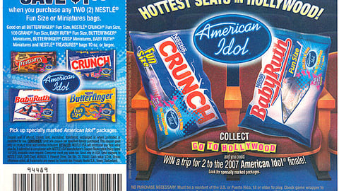 Nestle 'American Idol' FSI