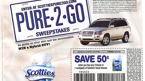 Scotties 'Pure 2 Go' FSI