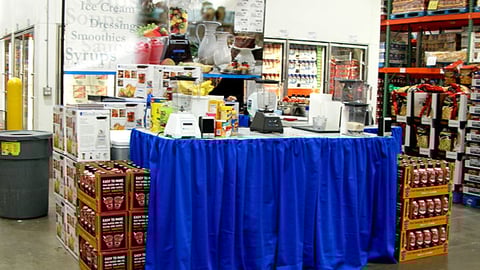 Costco BlendTec Display