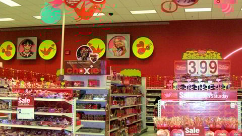Target Valentine's Day Merchandising