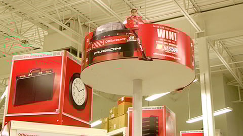 Office Depot NASCAR Pole Topper