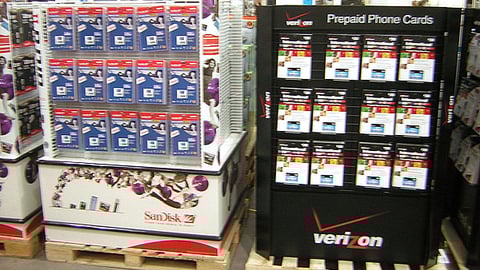 SanDisk, Verizon Phone Card Pallets