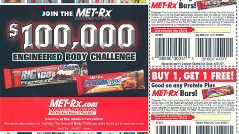 Met-Rx Contest FSI