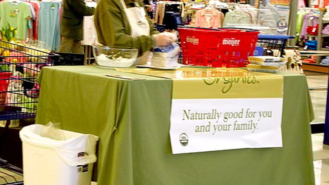 Meijer Organics Information Table