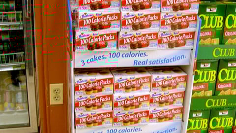 Hostess 100 Calorie Pack Shipper