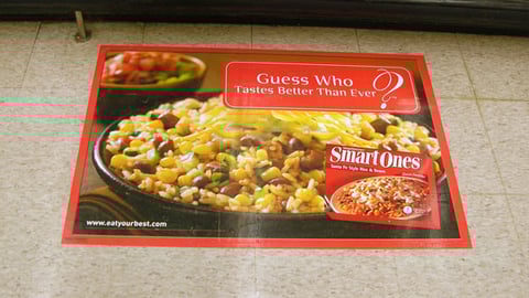 WeightWatchers Smart Ones Floor Cling