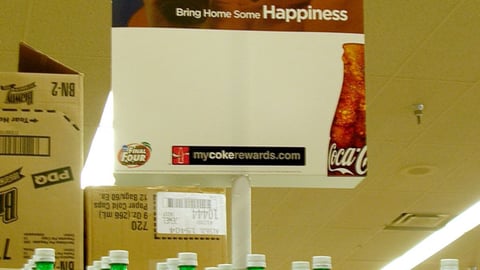 Coca-Cola 'March Madness' Pole Topper