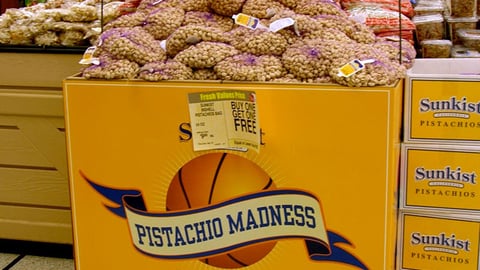 Sunkist 'Pistachio Madness' Dump Bin