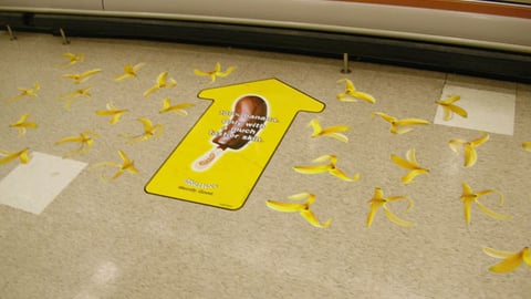 Diana's Bananas Floor Cling