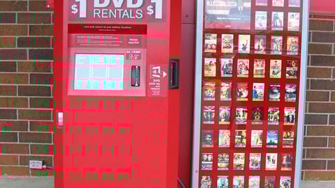 Redbox DVD Rental Kiosk