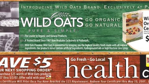 Pathmark Wild Oats Feature