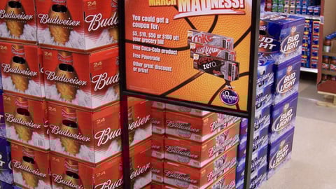 Coke/Kroger 'March Madness' Stanchion