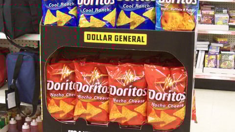 Doritos/Dollar General Floorstand