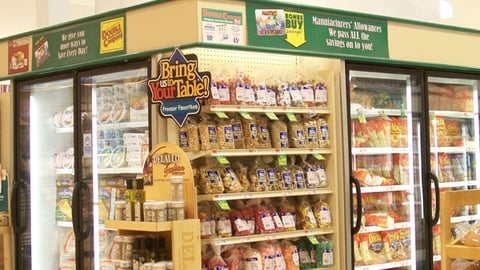 Giant Frozen Food Month Signage