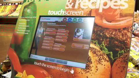 Martin's Recipe Kiosk Screen