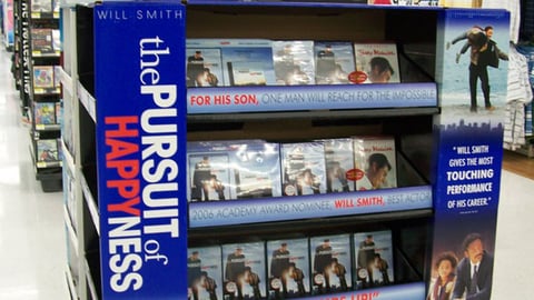 Wal-Mart 'Pursuit of Happyness' Pallet