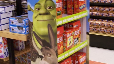 Kellogg 'Shrek the Third' Floorstand