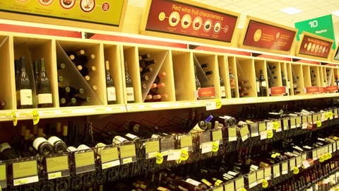 Target Wine Aisle