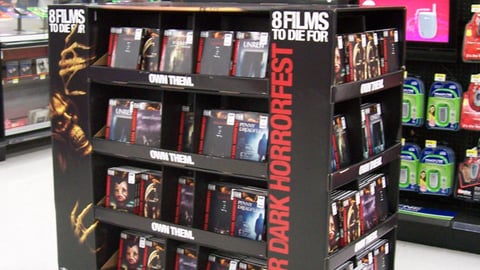 Wal-Mart Horror DVD Half-Pallet