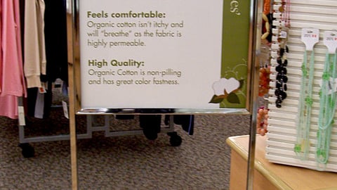 Meijer Organic Apparel Stanchion