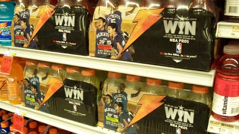 Gatorade NBA Sweeps Packaging