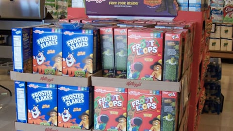 Kellogg 'Shrek the Third' Pallet Header