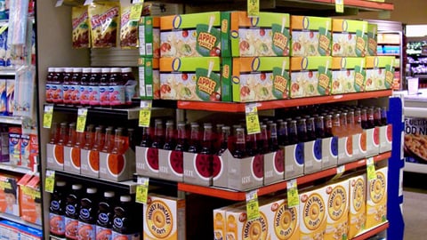 Safeway 'Living Well' Endcap