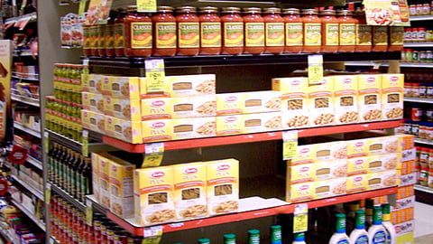 Safeway 'Living Well' Endcap