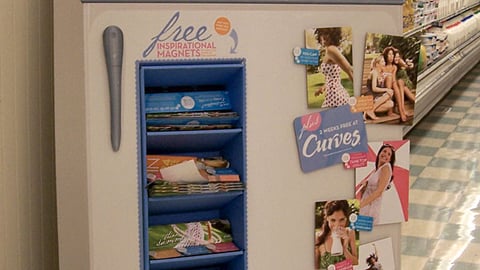 MilkPEP 'Think' Incentive Standee 