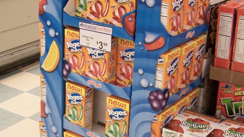 Kellogg's Yogos Floorstand