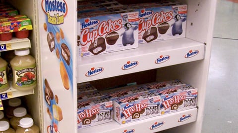 Hostess 'Happy Feet' Shipper