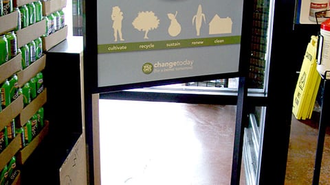 Wild Oats Earth Day Stanchion