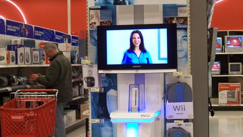 Target Nintendo Wii Endcap