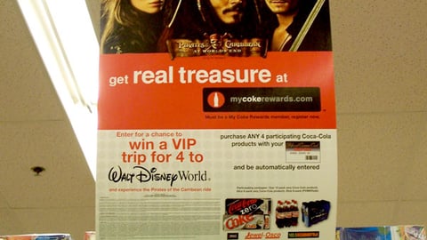 Coca-Cola 'Pirates' Rewards Pole Topper