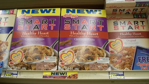 Kellogg's Smart Start Heart Pledge Packaging