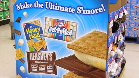 Kraft/Hershey S'mores Pallet Display 