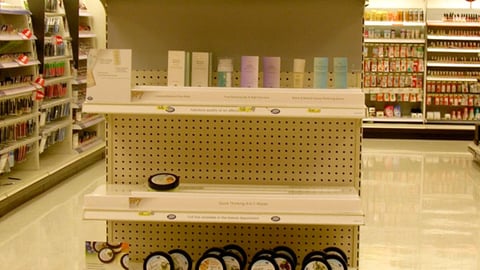 Target Boots Endcap
