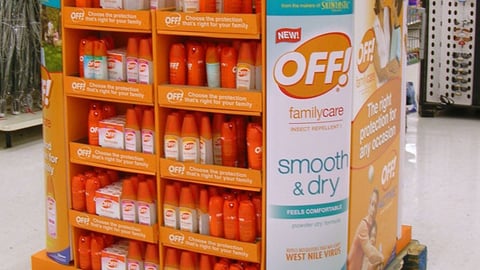 Off! Family Care Pallet Display