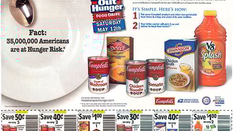 Campbell Soup Co./America's Second Harvest FSI